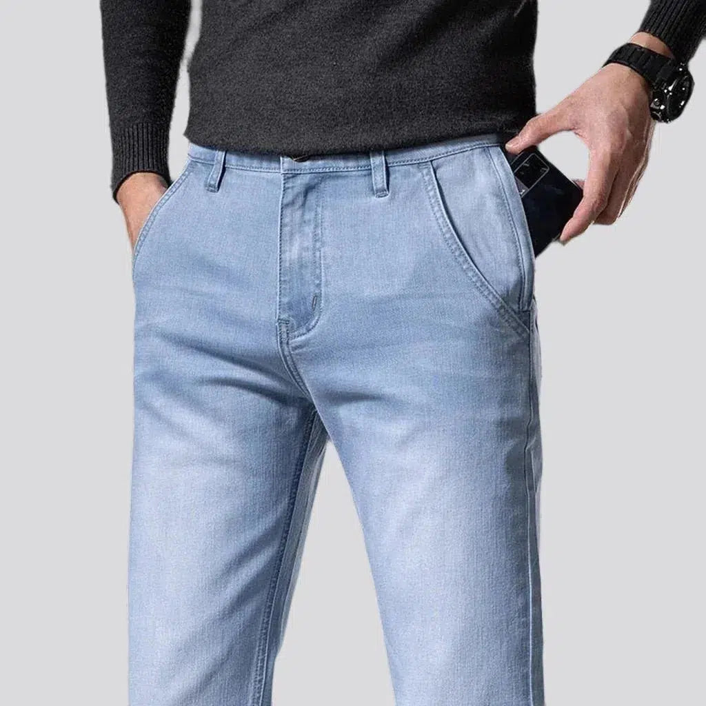 Tapered men's jeans