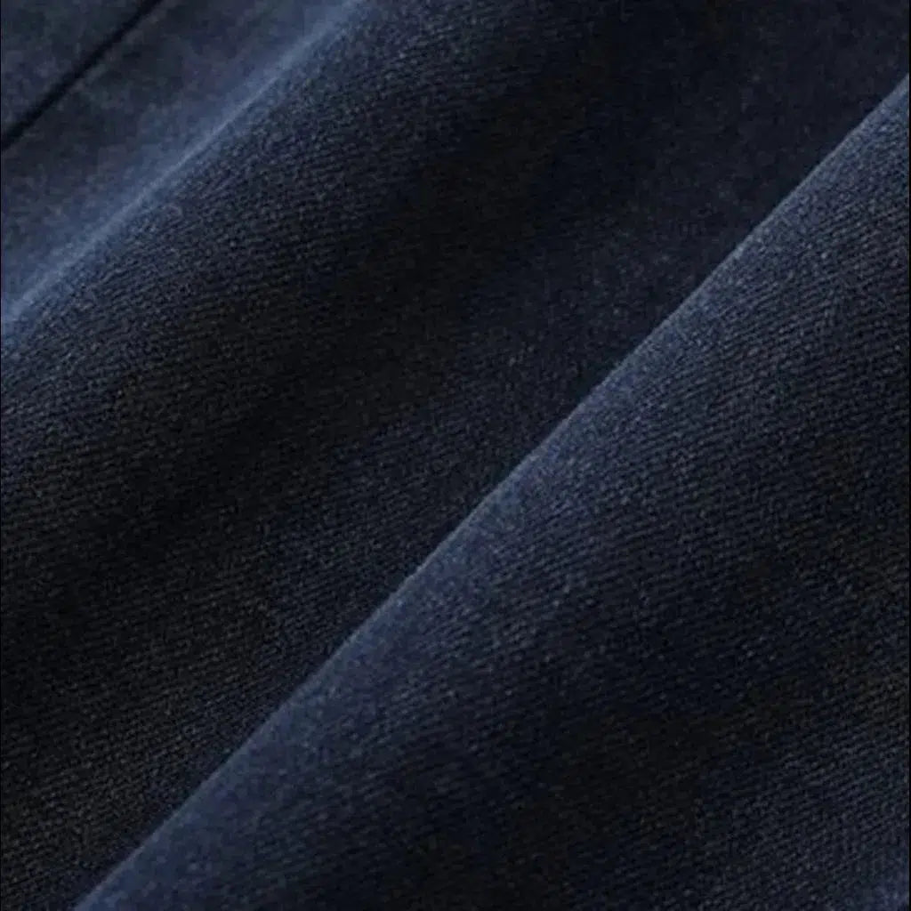 Straight thick jeans
 for men